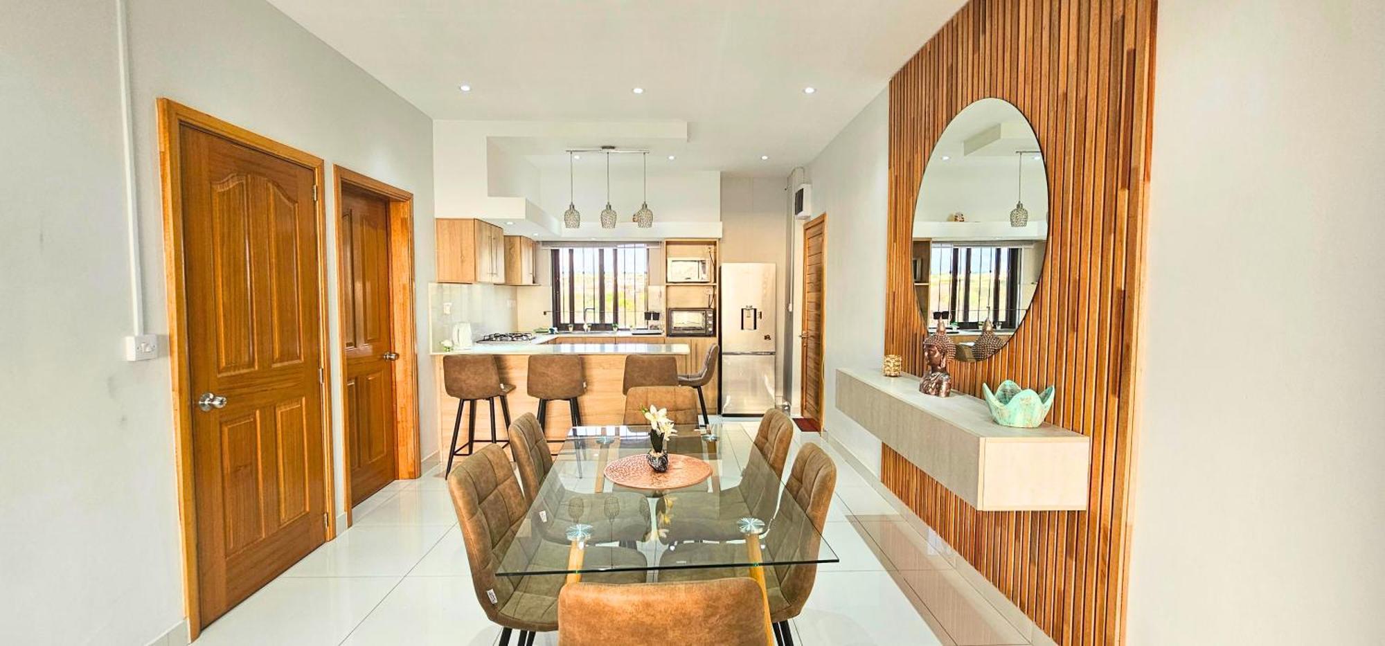 Apartmán Zen Retreat With Stunning Sea Views And Sunsets Flic-en-Flacq Exteriér fotografie