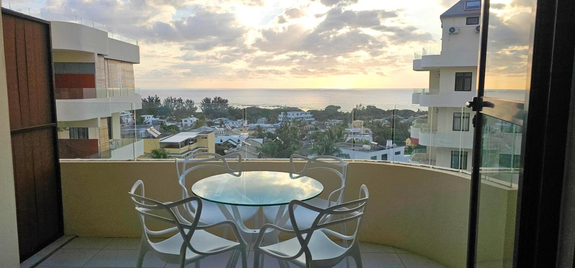 Apartmán Zen Retreat With Stunning Sea Views And Sunsets Flic-en-Flacq Exteriér fotografie
